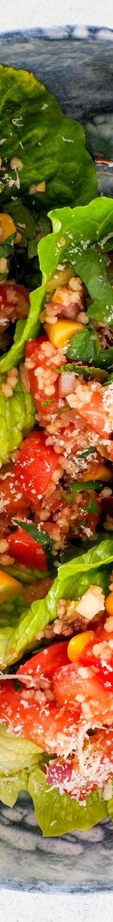 Turkish Bulgur Salad with Pomegranate & Lemon
