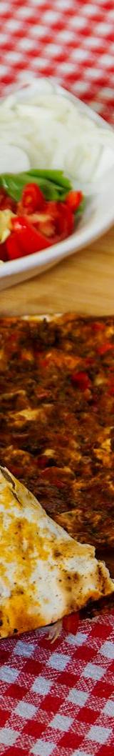 Turkish Lahmacun with Crispy Edges