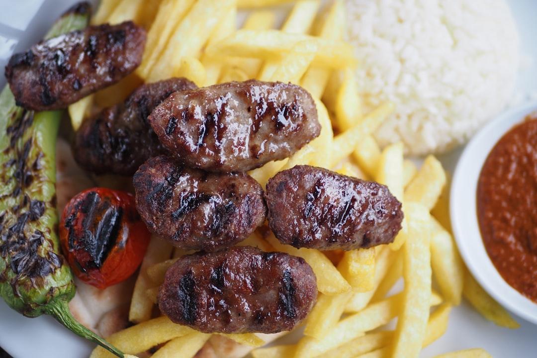 Turkish Lamb Kofte with Crispy Fries