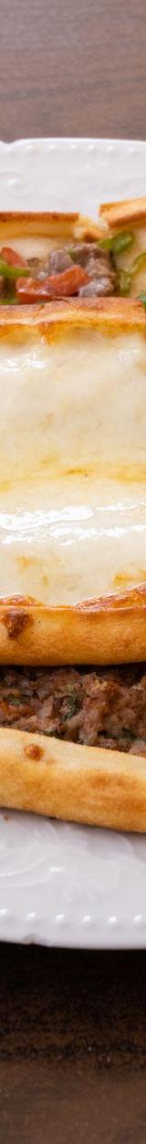 Turkish Mixed Pide (Kariş Pide)