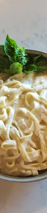 Turkish Pasta with Garlic Yogurt