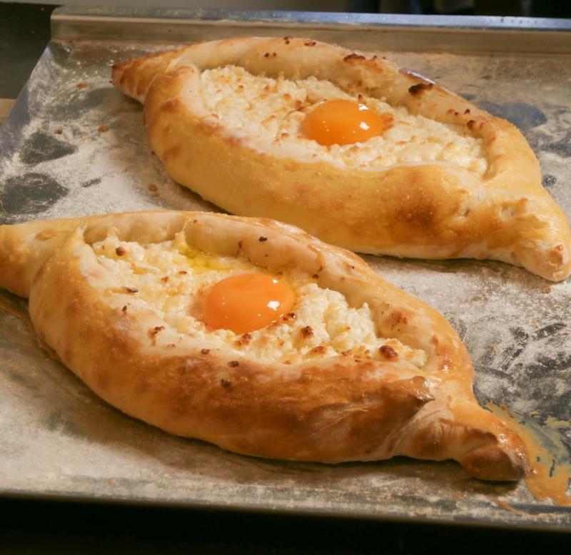 Turkish Pide with Egg