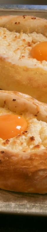 Turkish Pide with Egg