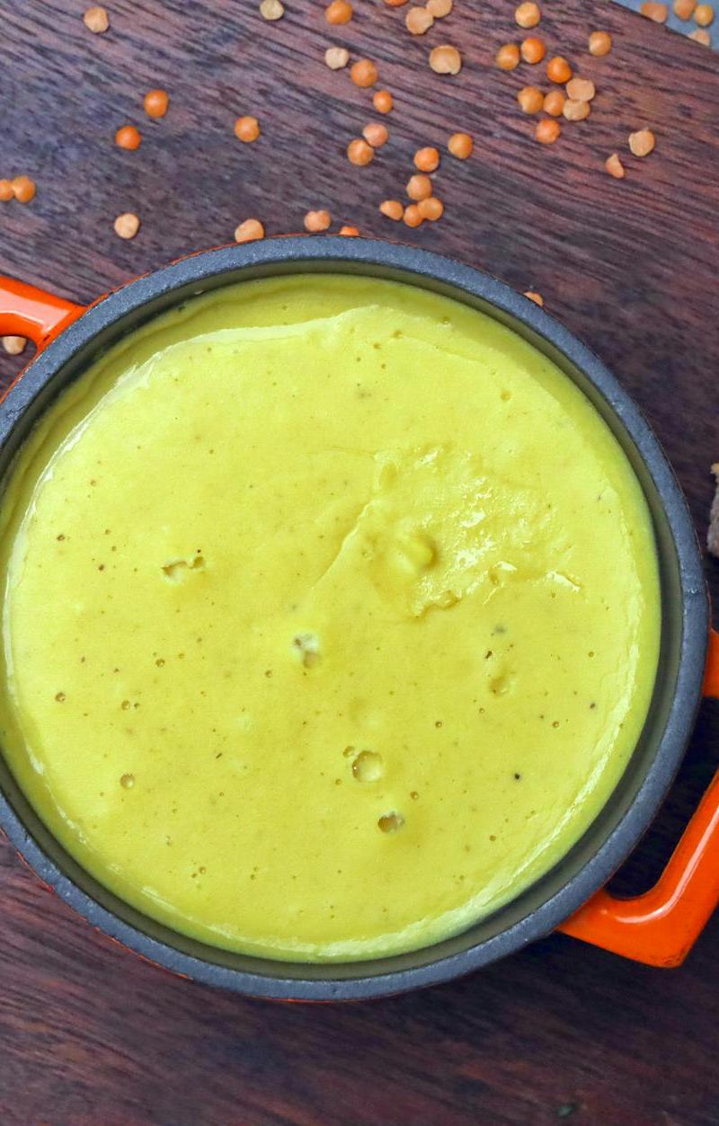 Turkish Red Lentil Soup (Mercimek Çorbası)