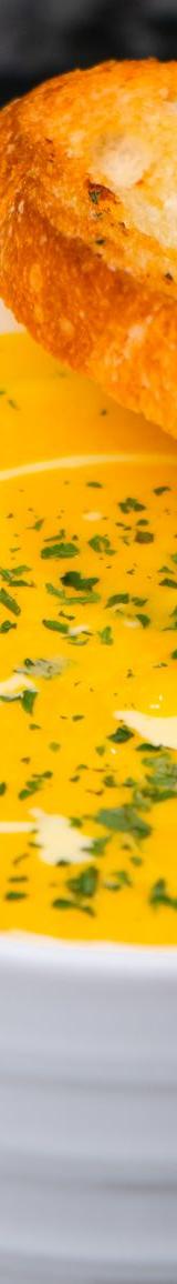 20-Min Turkish Red Lentil Soup with Garlic Bread