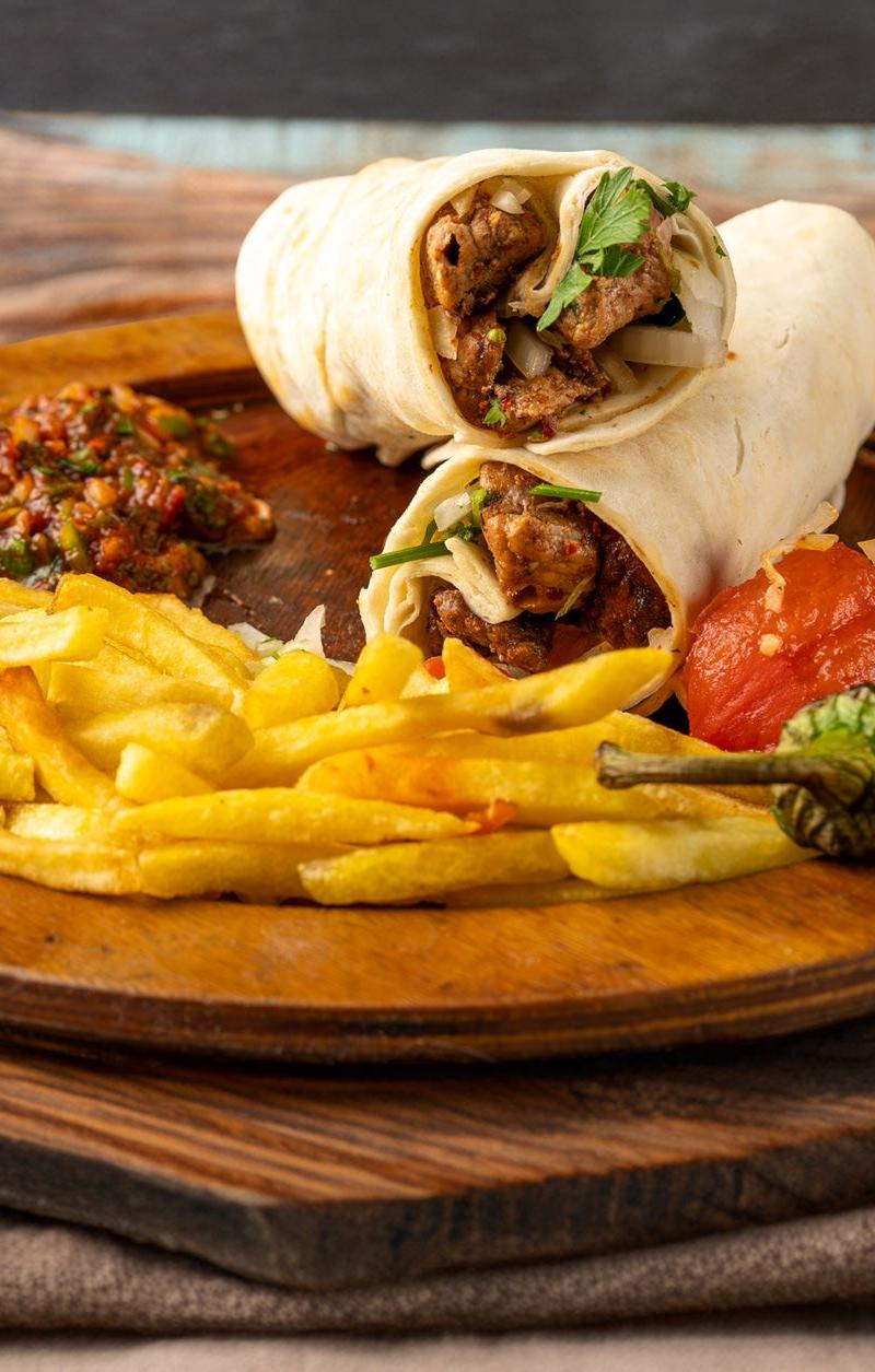 Turkish Tantuni Wrap