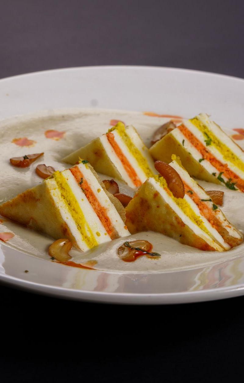 Turmeric Paneer in Cream Sauce