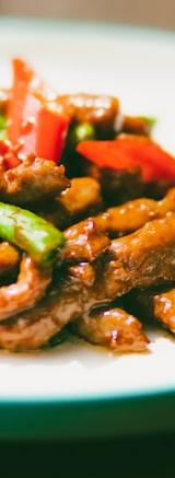 Twice-Cooked Pork with Bell Peppers