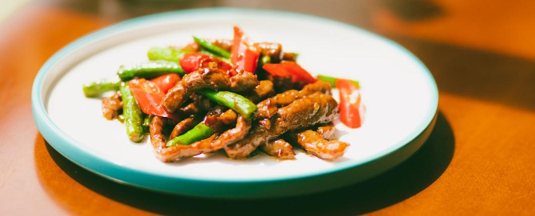 Twice-Cooked Pork with Bell Peppers