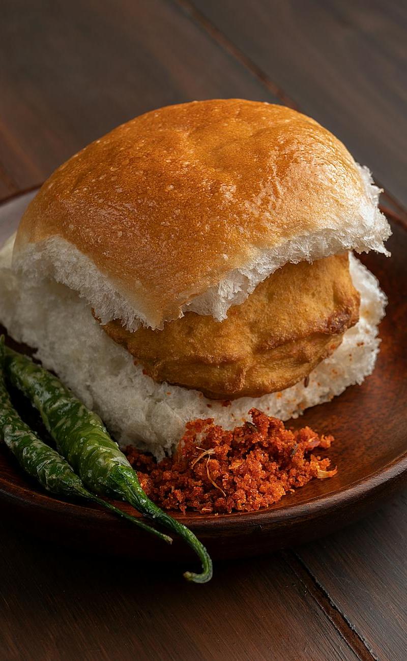 Vada Pav — Spicy Fried Potato Fritters & Buns