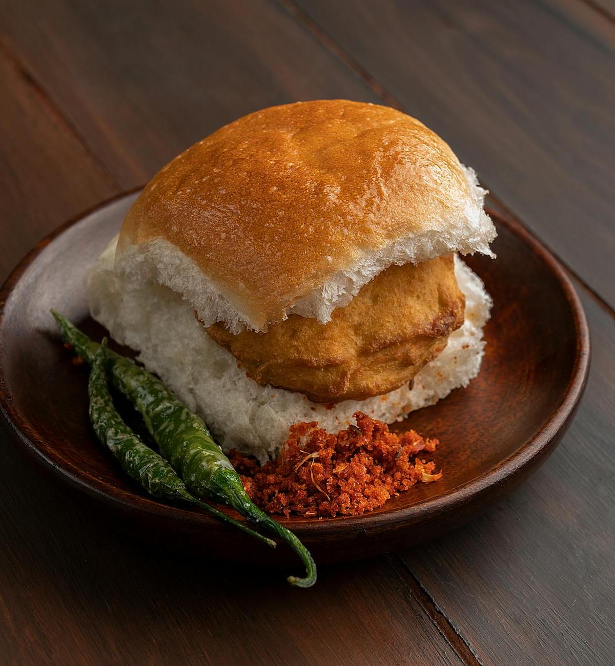 Vada Pav — Spicy Fried Potato Fritters & Buns