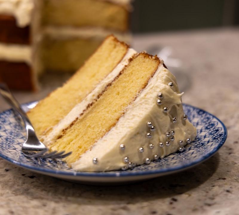 Vanilla Bean Layer Cake