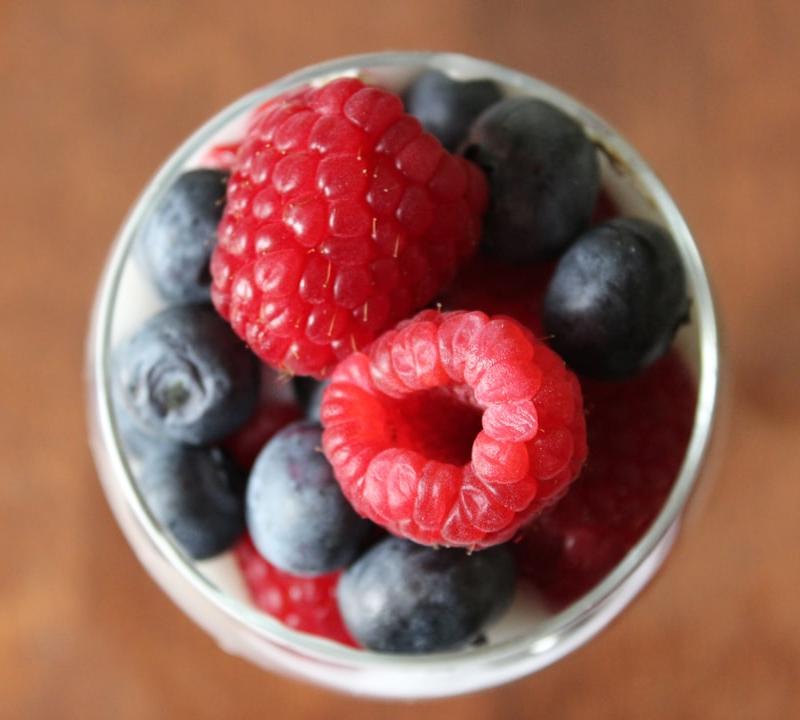Vanilla Chia Pudding with Berries