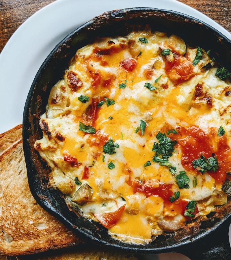 Vegetable & Cheese Frittata
