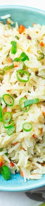 20-Min Vegetable Pulao with Crispy Carrots