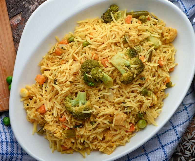 20-Min Vegetable Pulao