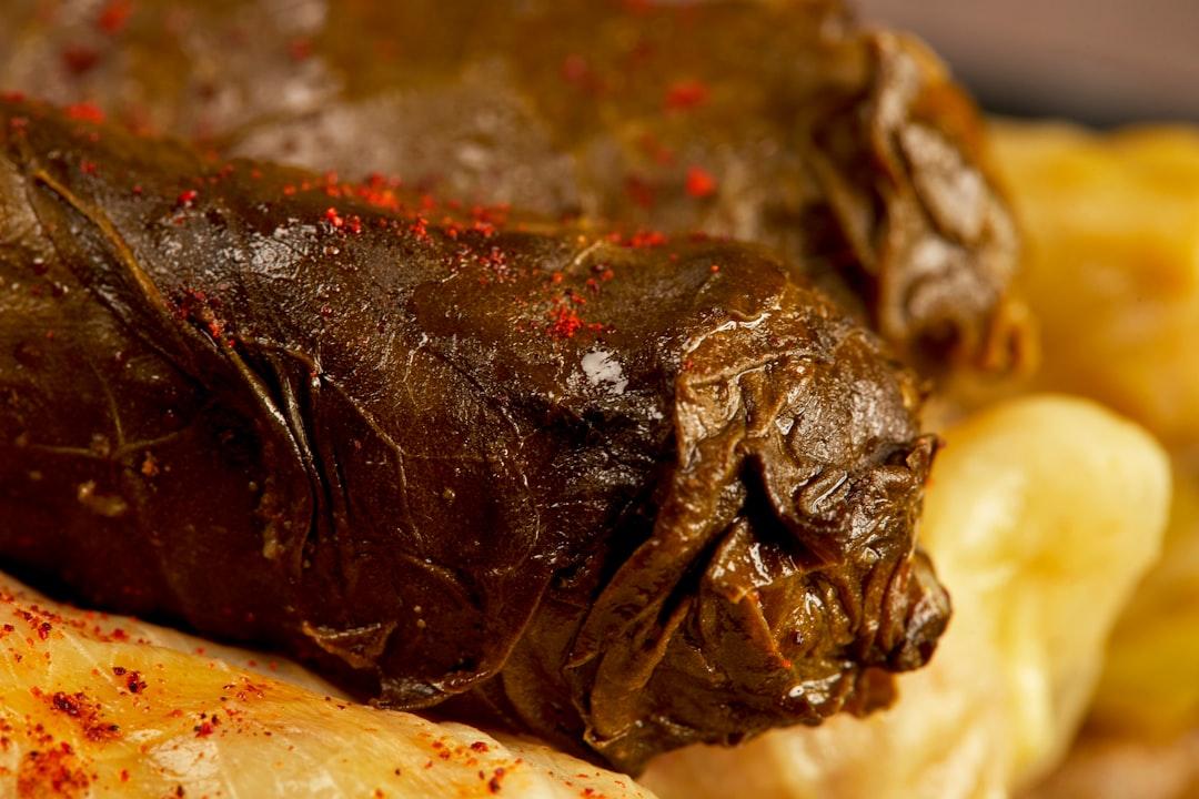Vegetarian Cabbage Rolls (Lahanodolmades)