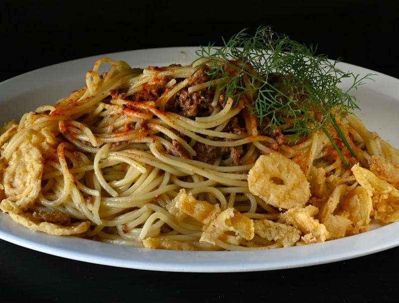 Quick Vegetarian Pancit Canton