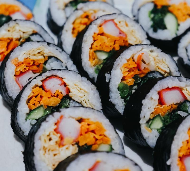 20-Min Veggie Kimbap