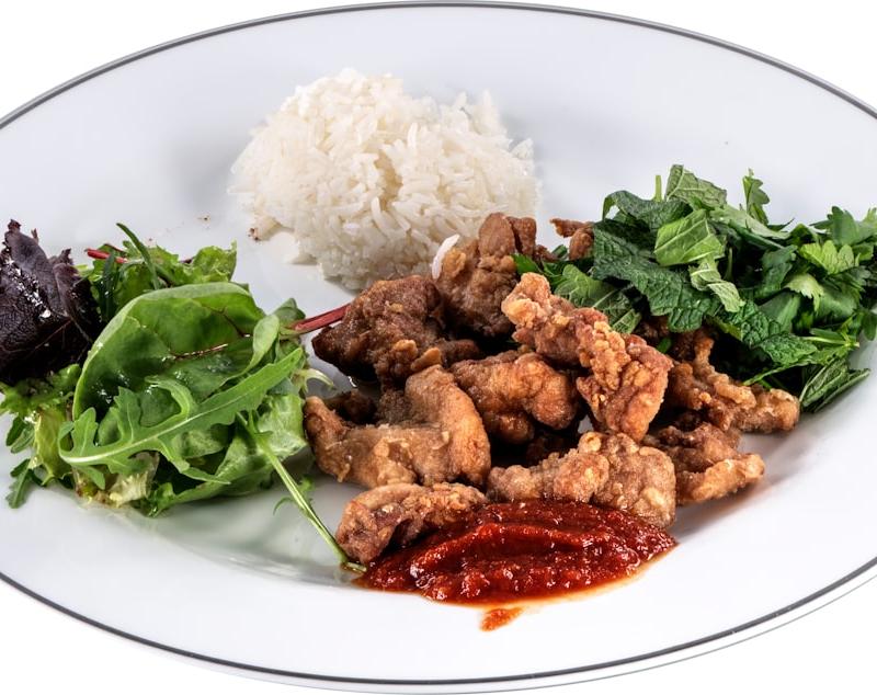 Vietnamese Caramelized Pork with Herbs