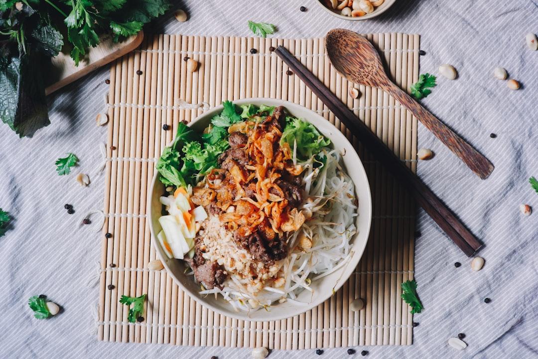 Vietnamese Chicken Noodle Salad