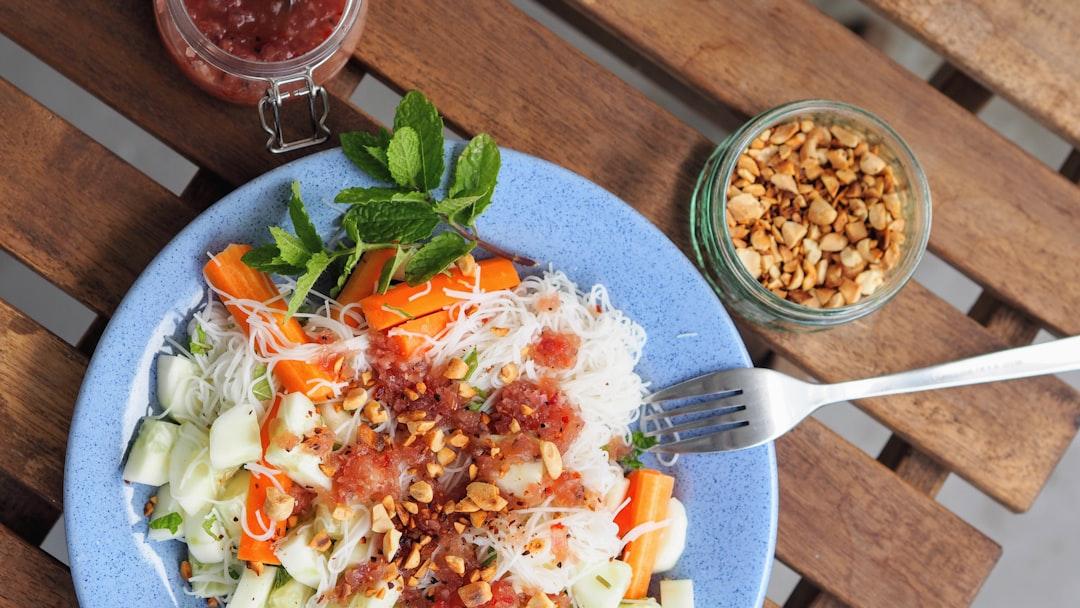 Vietnamese Chicken Noodle Salad