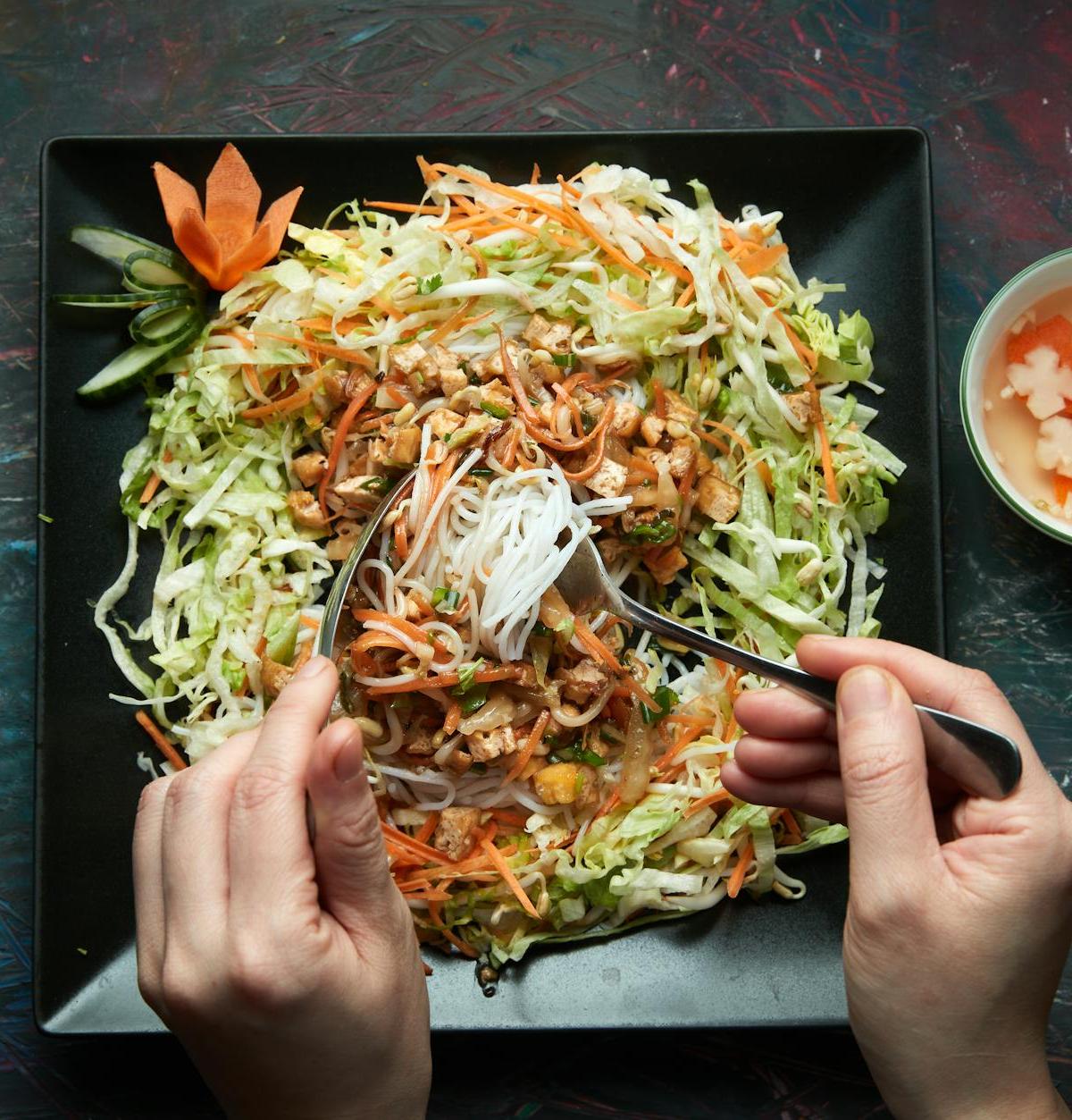 Vietnamese Chicken Noodle Salad