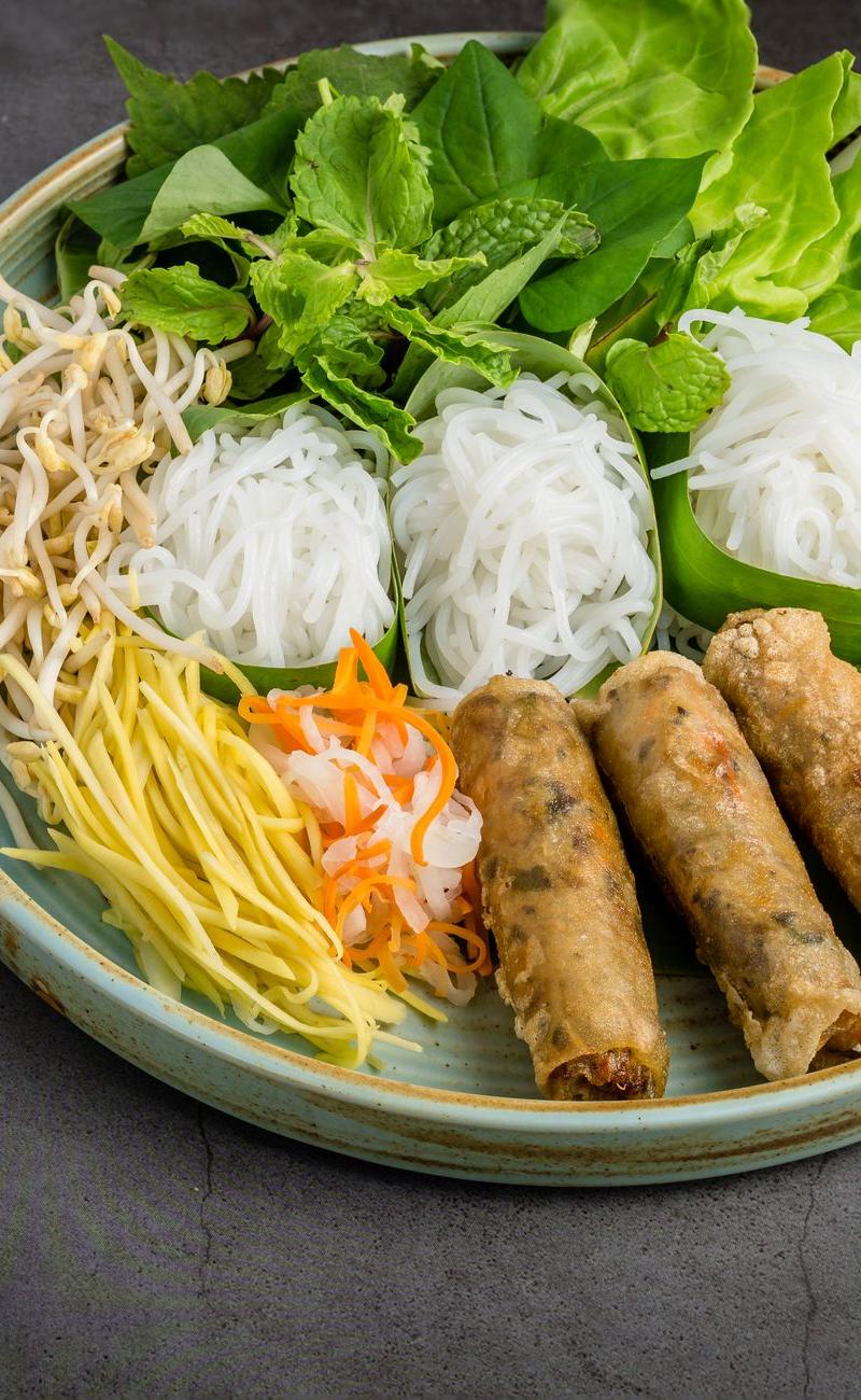 Vietnamese Chicken Noodle Salad