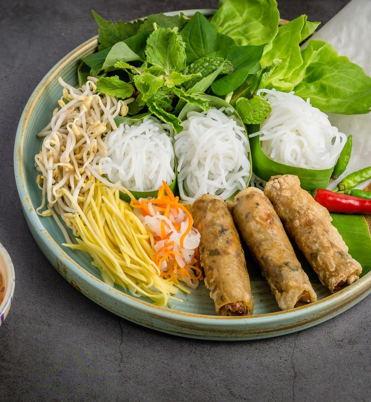 Vietnamese Chicken Noodle Salad