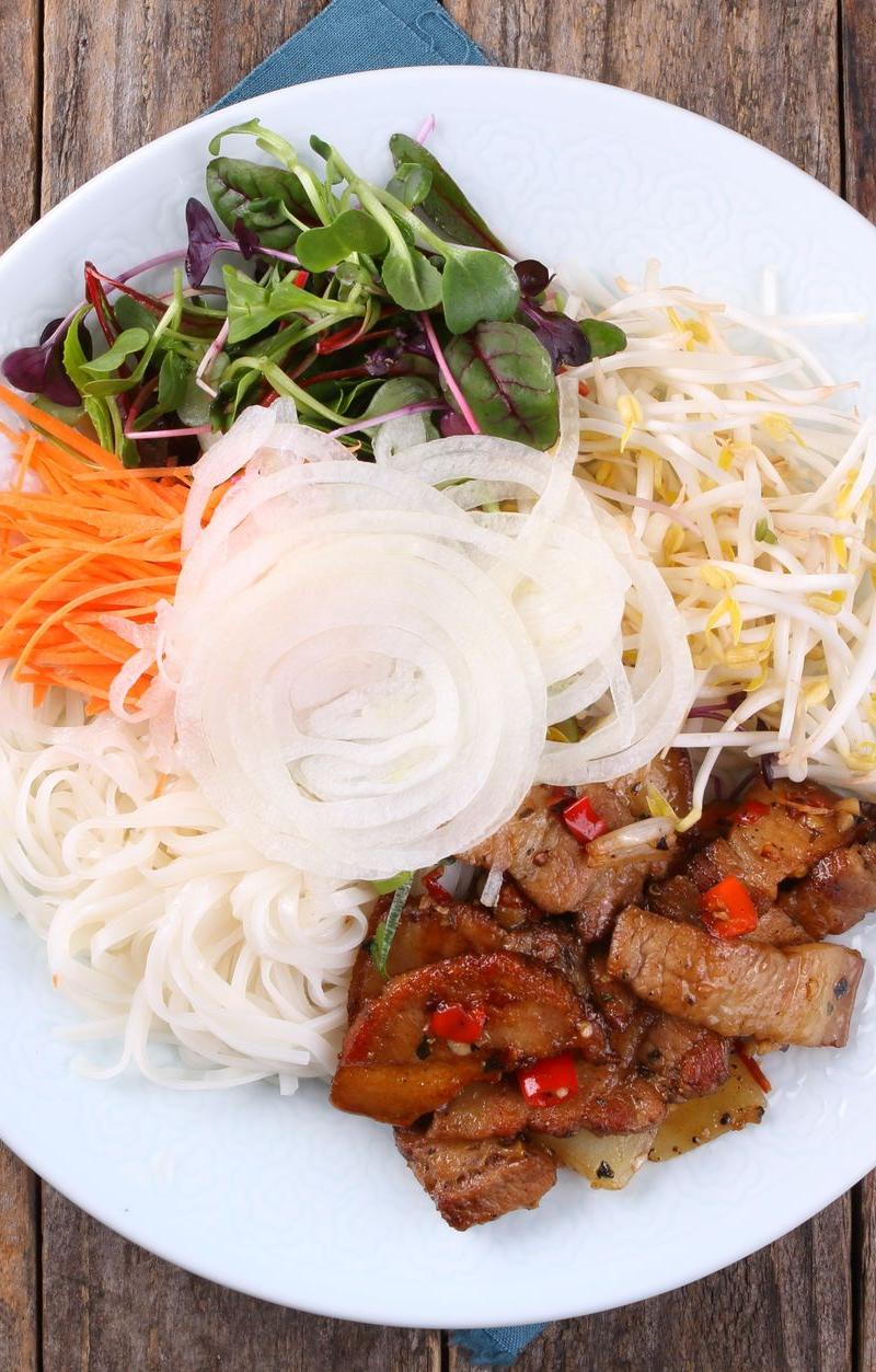 Vietnamese Chicken Noodle Salad