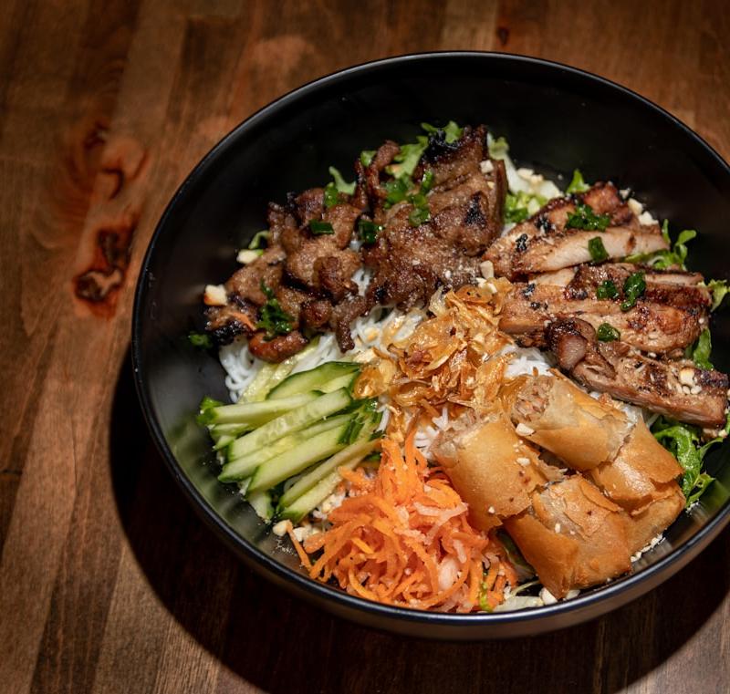Vietnamese Chicken Noodle Salad