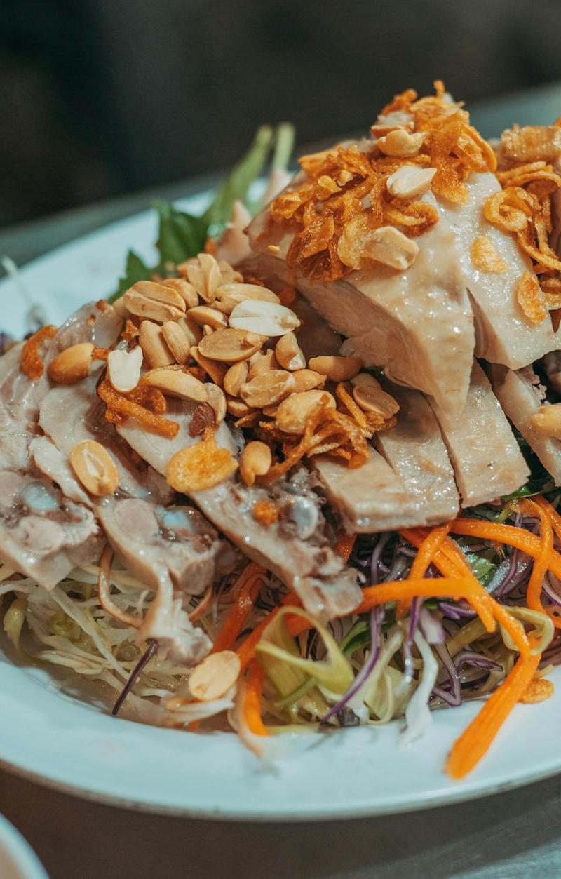 Vietnamese Chicken Noodle Salad