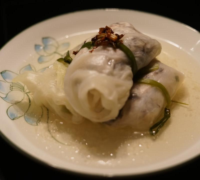 Vietnamese Steamed Pork Rolls