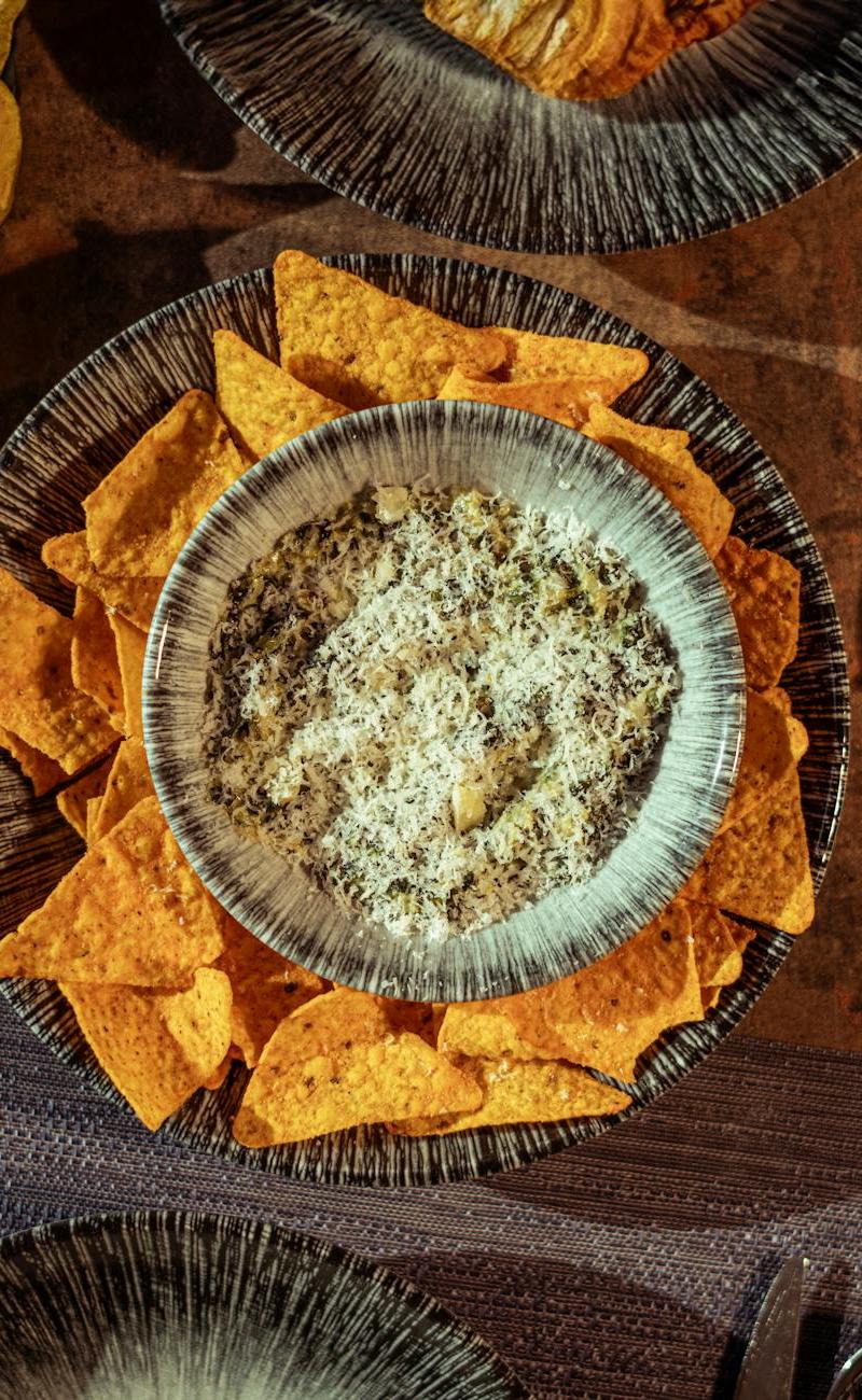Warm Artichoke & Herb Dip