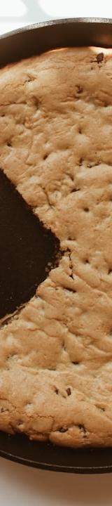 Warm Chocolate Chip Skillet Cookie