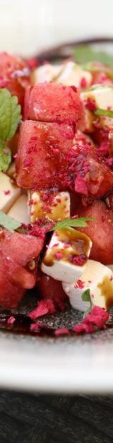 Watermelon Feta Mint Salad