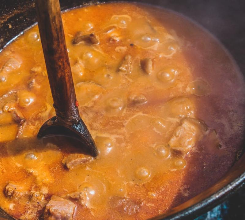 West African Palm Butter Soup