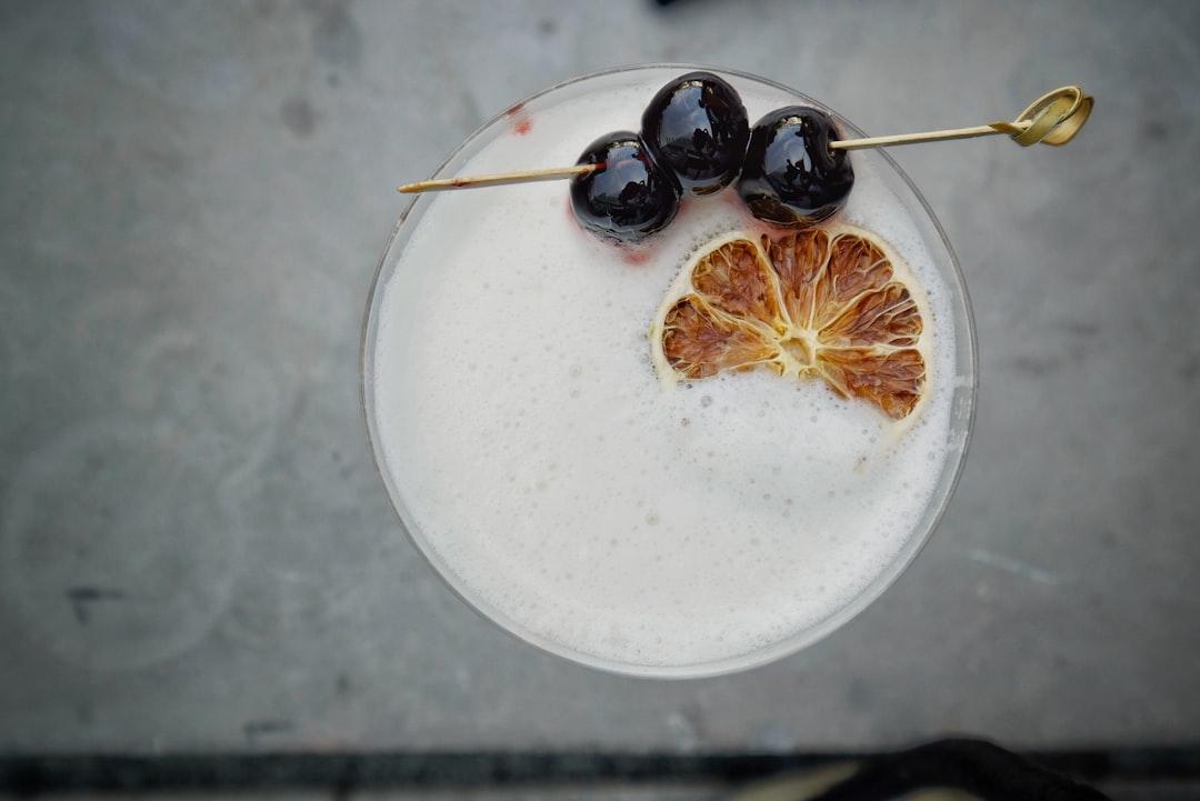 Whiskey Sour with Foam