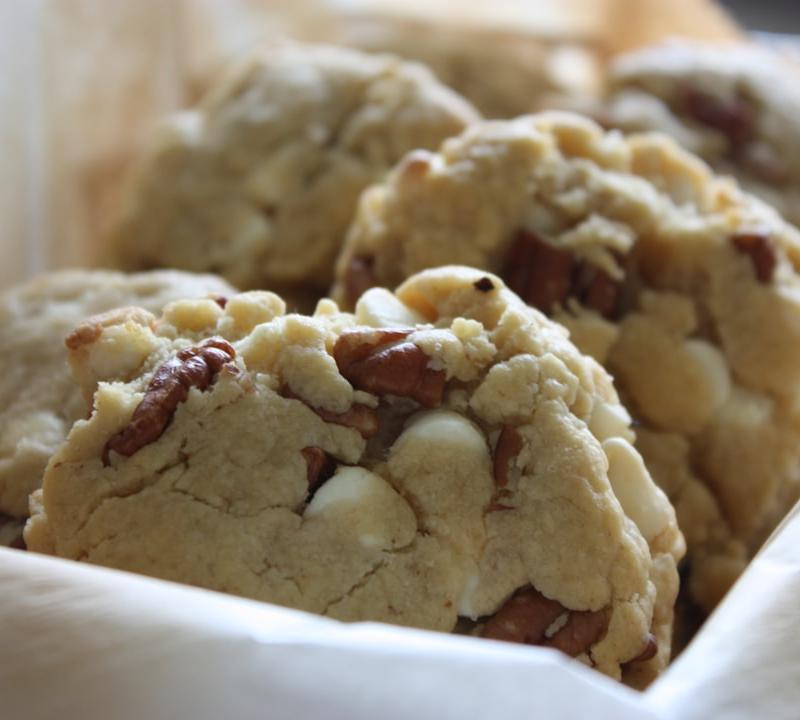White Chocolate Macadamia Cookies