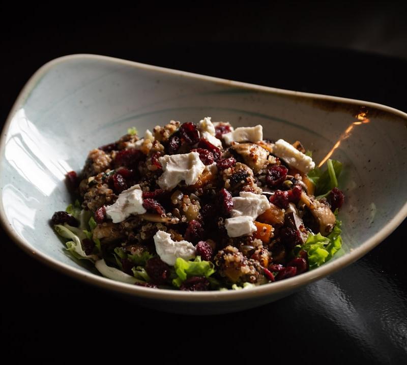 Wild Rice and Cranberry Bowl