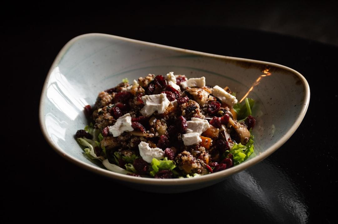 Wild Rice and Cranberry Bowl