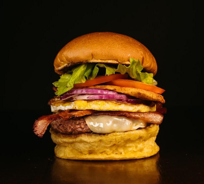 X-Tudo Brazilian Stacked Burger