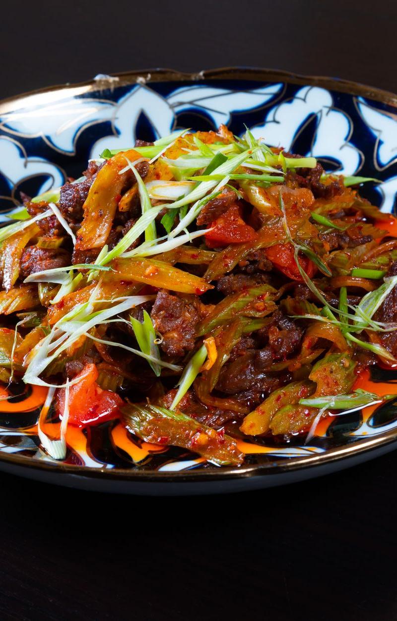 Xinjiang Cumin Beef Stir-Fry