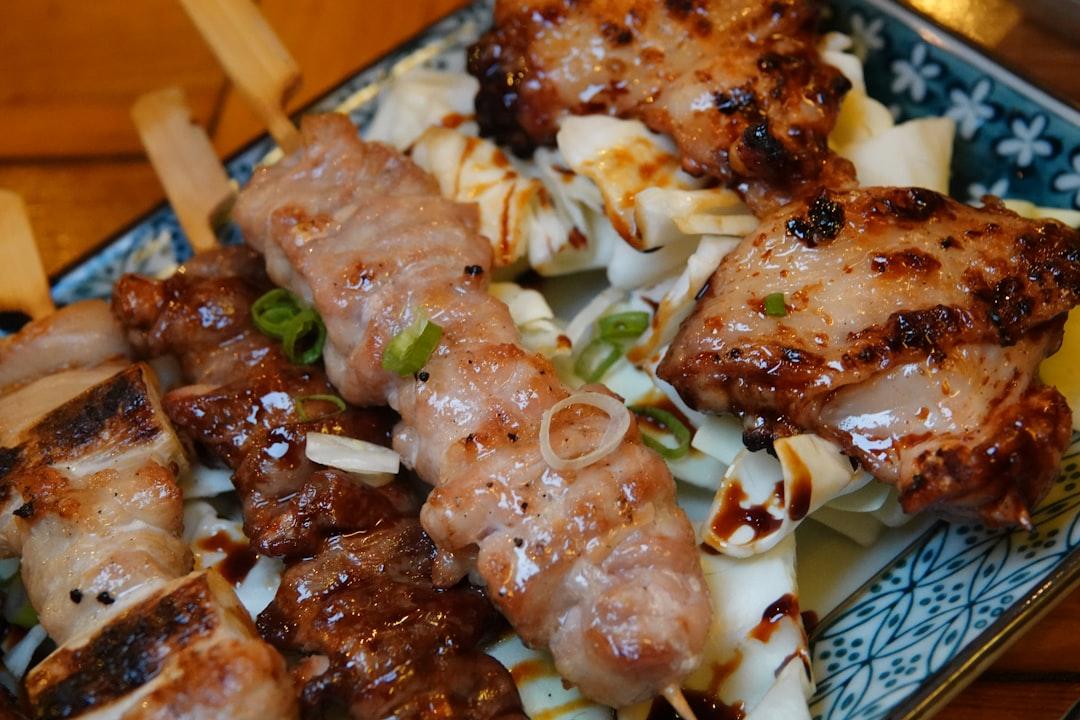 15-Min Yakitori Chicken with Crispy Slaw