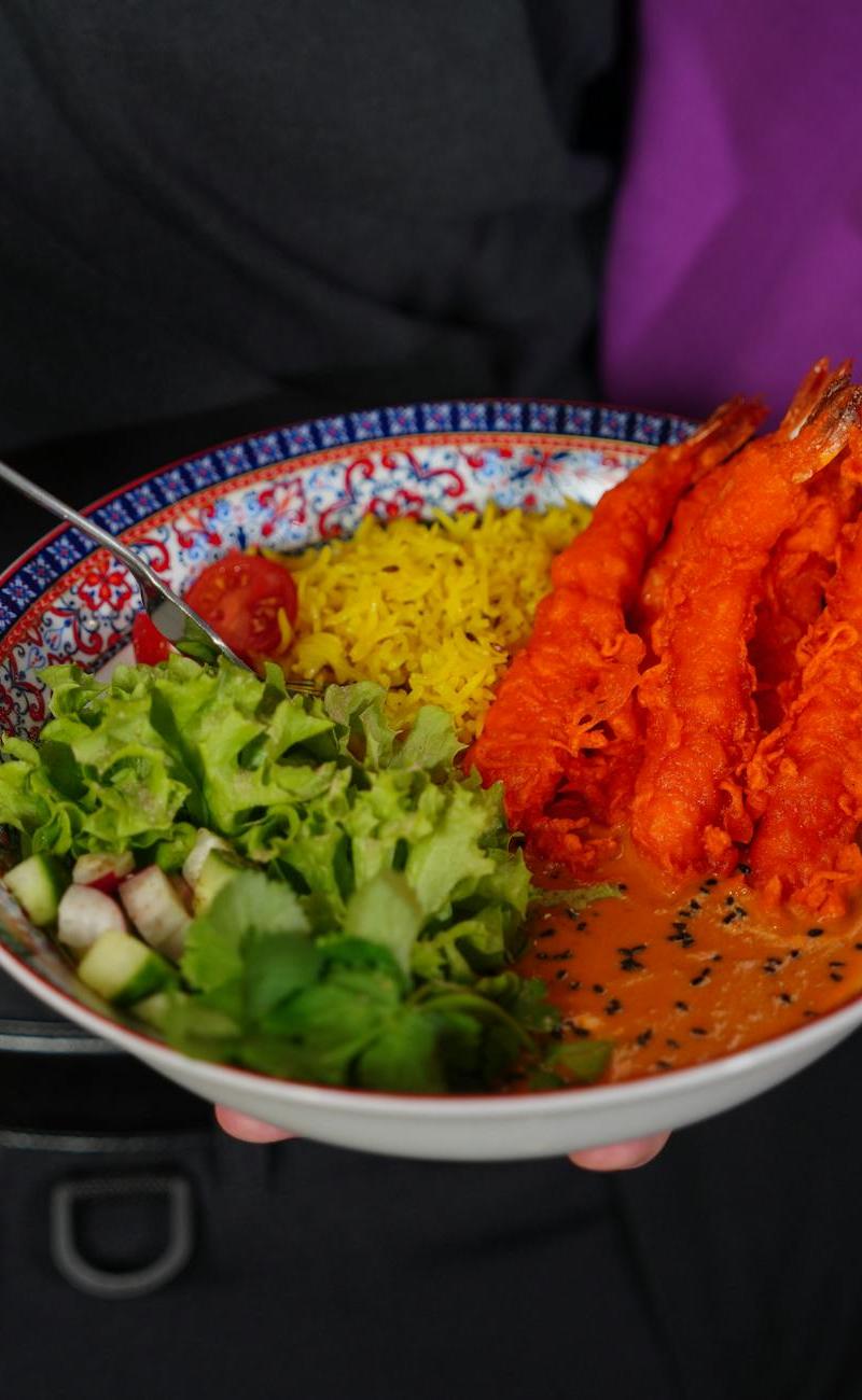 Yellow Curry Shrimp
