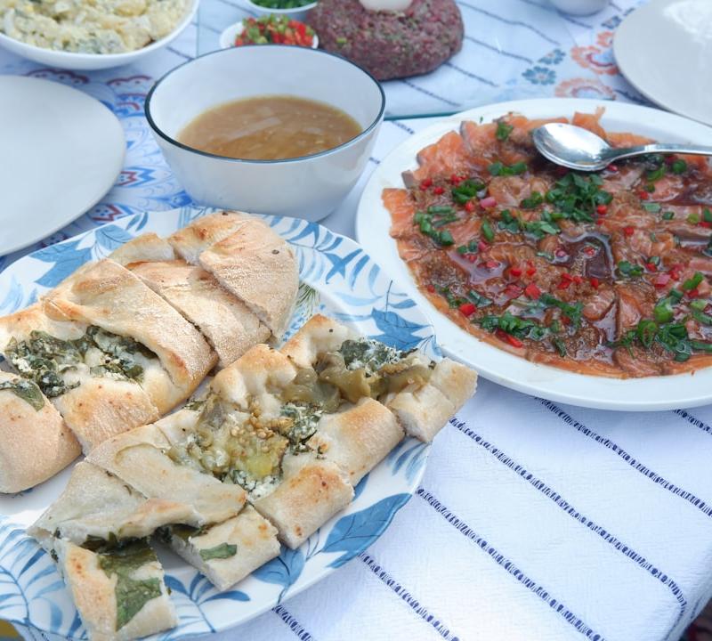 Yemeni Fattah Breakfast