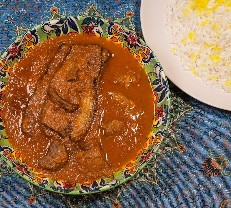 Yemeni Lamb Soup with Fenugreek