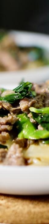 Yunnan Dry Pot Beef with Ferns