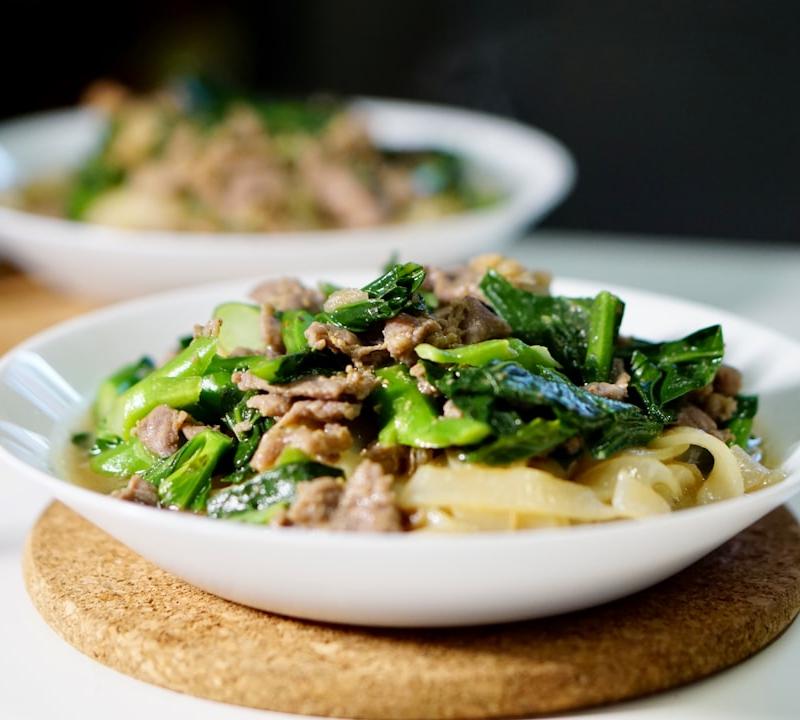 Yunnan Dry Pot Beef with Ferns