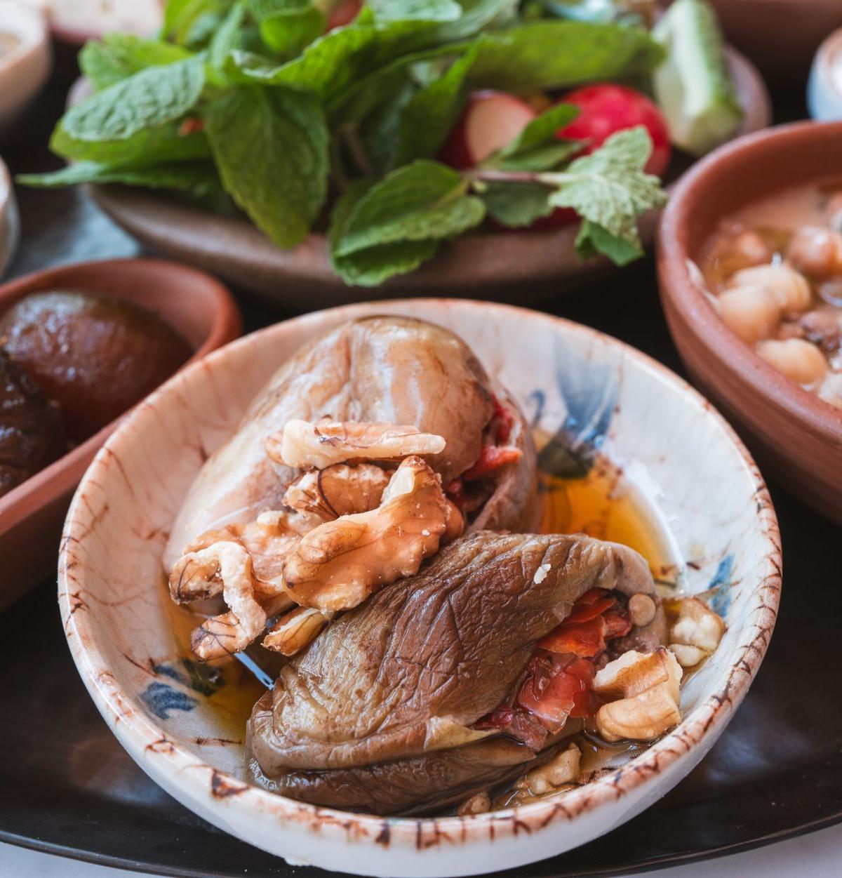 Crispy Za'atar Eggplant with Whipped Feta